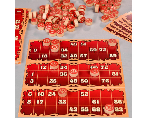 Настольная игра "Традиционное Лото" 30488 бочонки 90 штук