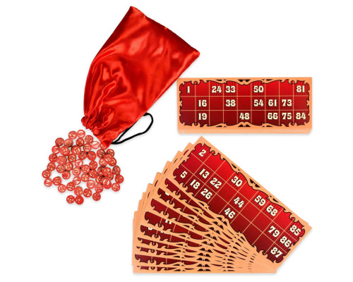 Настольная игра "Традиционное Лото" 30488 бочонки 90 штук