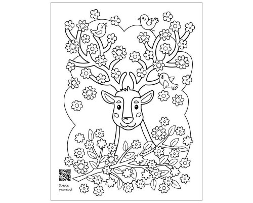 Заспокійлива розфарбовка "Квіткові візерунки" 11422, 16 сторінок