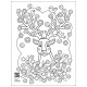 Заспокійлива розфарбовка "Квіткові візерунки" 11422, 16 сторінок