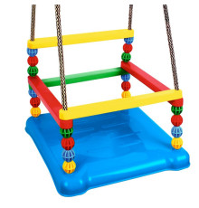 Дитяча гойдалка №2 0052TXK(Blue) пластик, до 20 кг