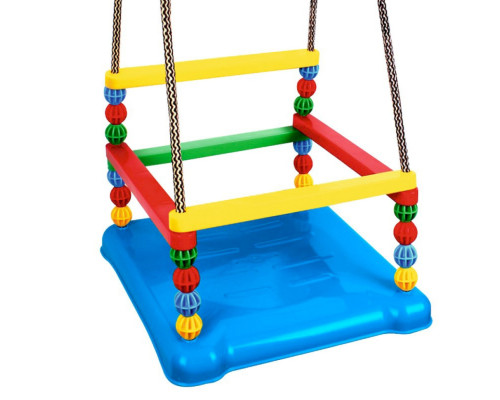 Дитяча гойдалка №2 0052TXK(Blue) пластик, до 20 кг