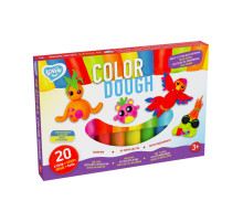 Набір для ліплення з тістом Color Dough 41204, 20 стиків