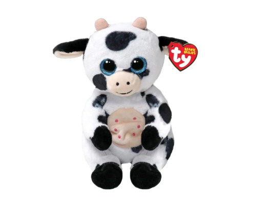 М'яка іграшка Корова "COW" TY Beanie Bellies 41287, 25 см