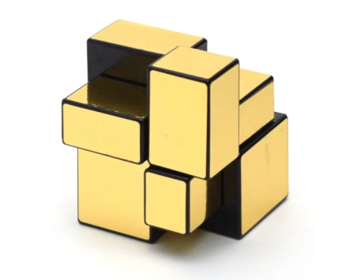 Зеркальный Кубик 2х2 Smart Cube Mirror Golden 2x2x2 | SC370