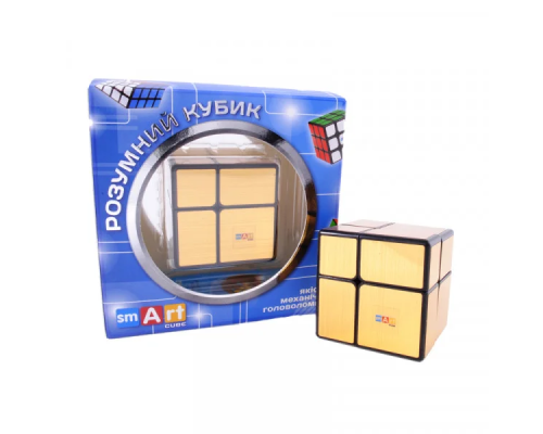Зеркальный Кубик 2х2 Smart Cube Mirror Golden 2x2x2 | SC370