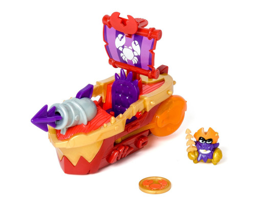 Дитячий іграшковий набір з фігурками "Піратський корабель Морський Громовержець" PIRATIX PPXSP114IN20