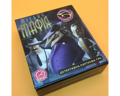 Настільна гра Міська Мафія Arial 910985 укр. мовою