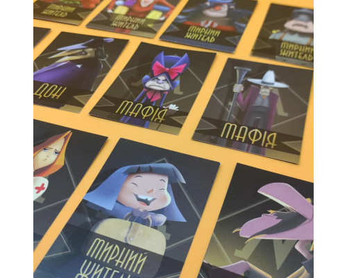 Настільна гра Міська Мафія Arial 910985 укр. мовою