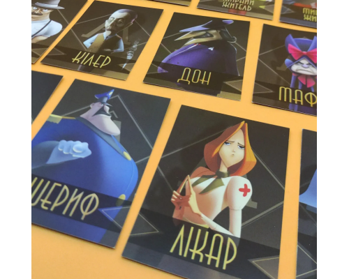 Настільна гра Міська Мафія Arial 910985 укр. мовою