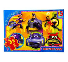 Детский пазл "Бет-колеса" BW02 постер, 35 элементов