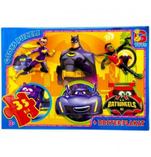 Детский пазл "Бет-колеса" BW02 постер, 35 элементов