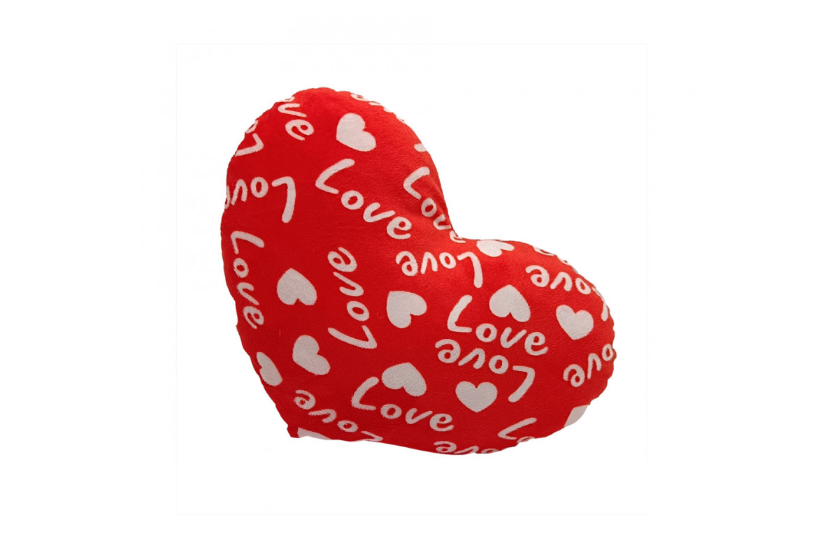Дитяча м’яконабивна іграшка "Серце LOVE" HL-S 18 см Дитяча м’яконабивна іграшка "Серце LOVE" HL-S 18 см