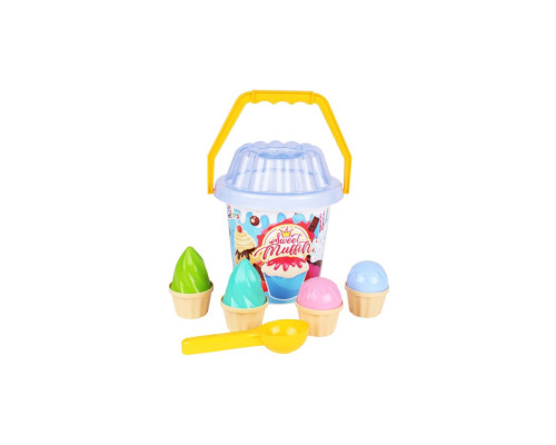 Дитячий набір "Sweet muffin" 6382TXK для гри з піском Блакитний