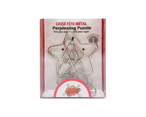 Металева головоломка "Perplexing puzzle" 5562D-10, 1 складність