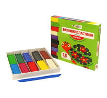 Набір для ліплення пластилін 331016/Cr 10 кольорів