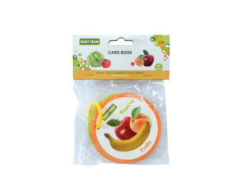 Детская книжечка подвесочка "Овощи" 8730