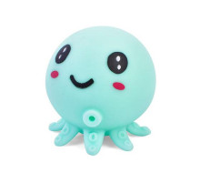 Детская игрушка-антистресс "Осьминог" MS 3951(Turquoise) с мукой, 7,5 см