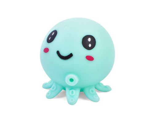 Дитяча іграшка-антистрес "Восьминіг" MS 3951(Turquoise) з борошном, 7,5 см