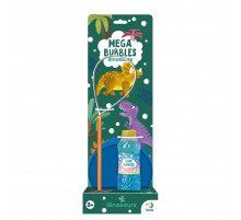 Мильні бульбашки "Mega Bubbles Динозаври" 500122 з тарілкою 450 мл