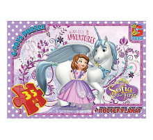 Дитячий пазл "Софія Прекрасна" SF018 постер 35 елементів