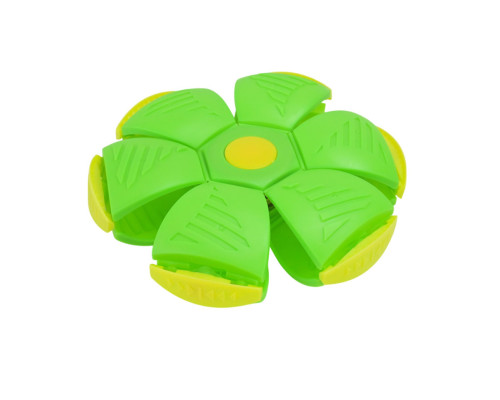 Дитяча іграшка М'яч-трансформер 87008H-3(Green) 16 см зі світлом
