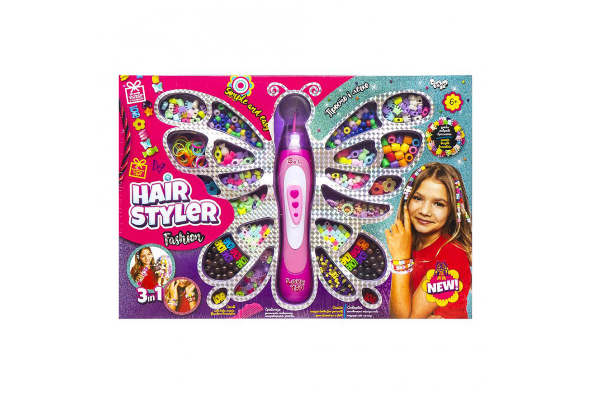 Набір креативної творчості "Hair Styler. Fashion" HS-01-01 верстат для плетіння куміхімо