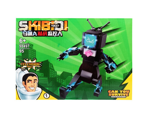 Конструктор "SKIBIDI TOILET" 98497-1, 95 деталей