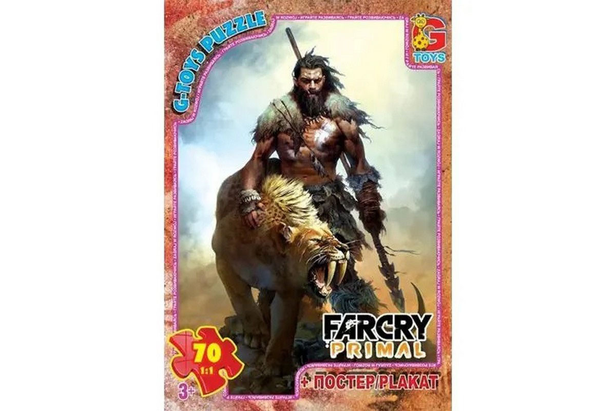 Пазлы детские "Far Cry. Животный мир" FCP04, 70 элементов