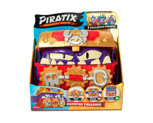 Дитячий іграшковий набір з фігурками "Скриня зі скарбами" PIRATIX PPXSP116IN00