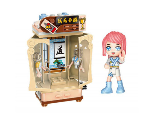 Конструктор Bambi 34012-1/8 фігурка, аксесуари Спортсменка