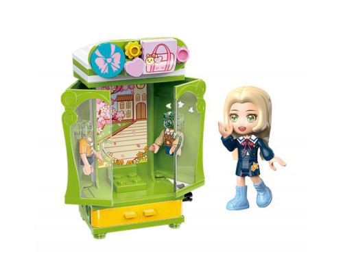 Конструктор Bambi 34012-1/8 фігурка, аксесуари Студентка