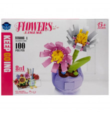Конструктор дитячий "Galsang flower" BB006-1, 100 деталей