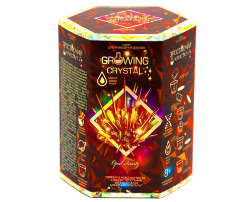 Ігровий набір для вирощування кристалів GRK-01 GROWING CRYSTAL  Опал