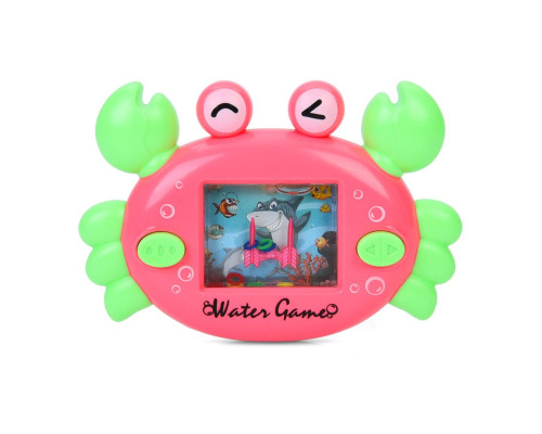Детская водная игра "Крабик" 9905-6(Pink) размер 13,5 см