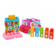 Дитяча іграшка "Автобус-конструктор" 0396TXK(Pink) рожевий