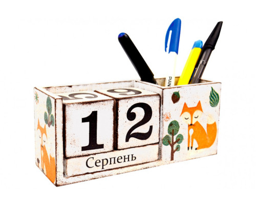 Набір для творчості "Декупаж" (D-001/1) Вічний календар-підставка