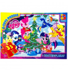 Детский пазл "My little PONY" MLP032 постер, 35 элементов