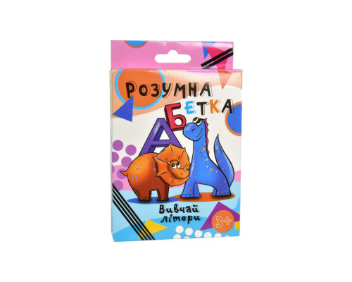 Настільна гра Strateg Розумний алфавіт навчальний укр 30273