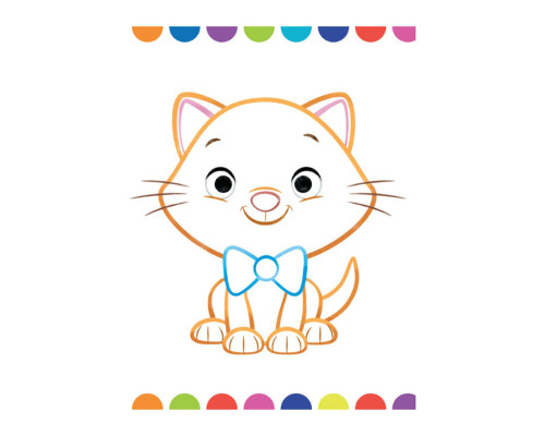 Disney Маля. Моя перша кольоровка "Олаф" Ранок 1427008 з наклейками