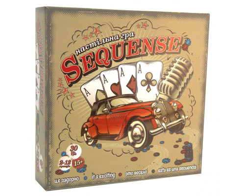 Настольная игра "Sequense" 30361 (укр.)