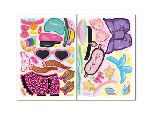 Дитяча книжка з наліпками студія краси "Dogs and cats" РМ-76-03