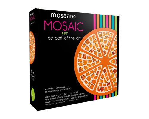 Набір для творчості скляна мозаїка "Апельсин" MA2033, 2 рівень