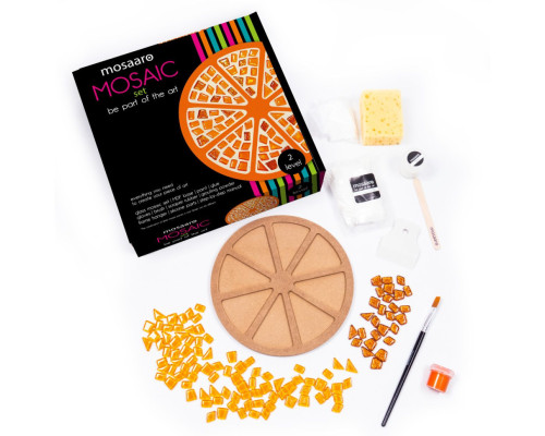 Набір для творчості скляна мозаїка "Апельсин" MA2033, 2 рівень