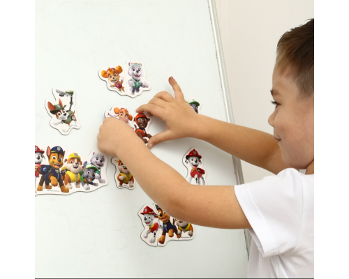 Дитячий набір магнітів Щенячий патруль "Веселі пригоди" Magdum ML4034-01 20 шт