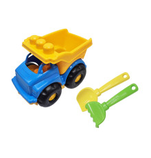 Дитячий пісочний набір "Самоскид Тотоша №1" 0169(Blue-Yellow)