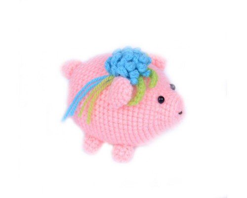 Набор для творчества "Свинка" BK-012 вязание крючком