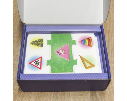 Детская настольная игра "Фигуры и формы" 0581 от 3 лет