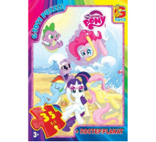 Дитячий пазл "My little PONY" MLP006 постер 35 елементів