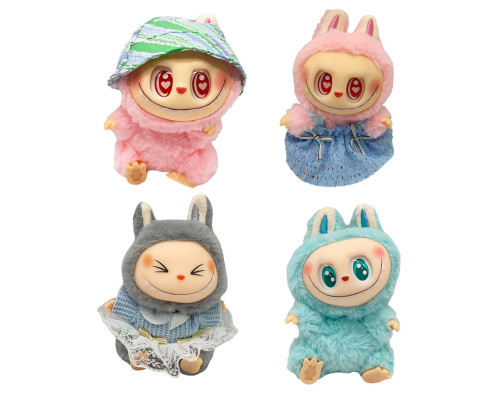 Дитяча м'яка іграшка-брелок The Monsters Labubu Labubu15 в асортименті